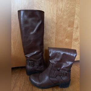 Brown Leather Boots